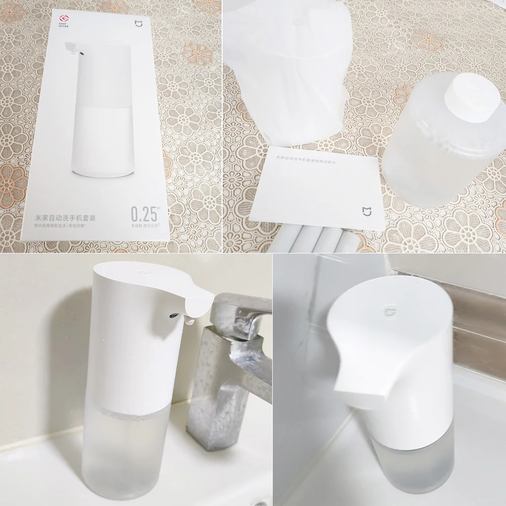 Xiaomi Mijia автоматический индукционный вспенивающий ручной мыльница USB