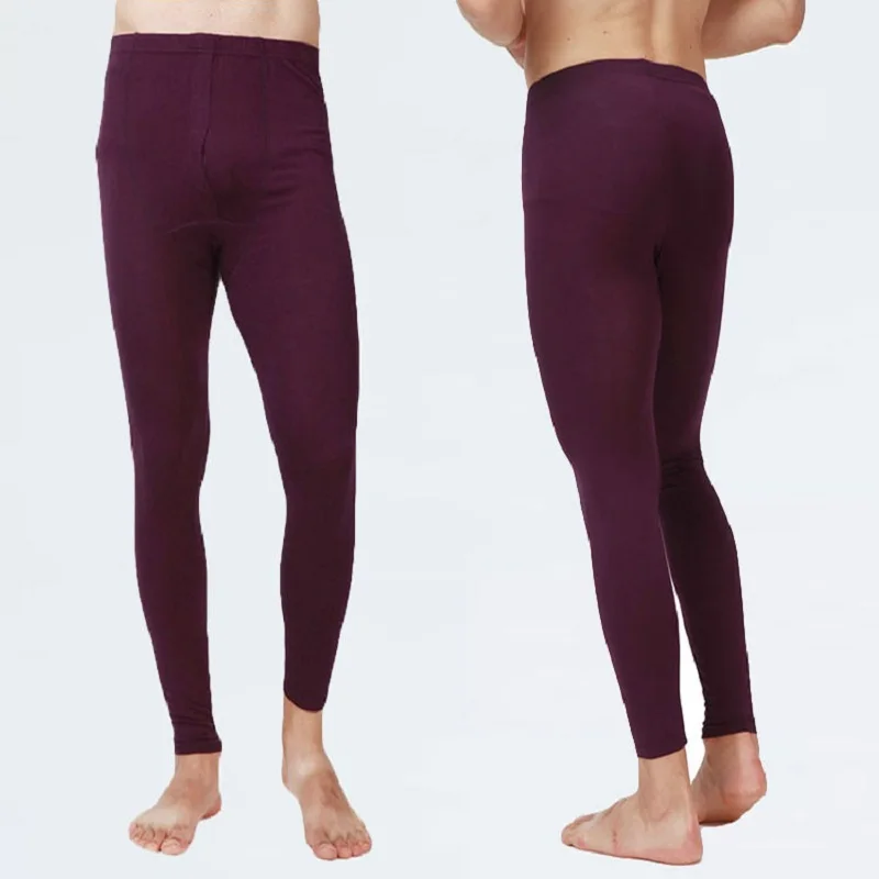 Мужские леггинсы из бамбукового волокна 1 7xl с длинным рукавом до 120 кг|Кальсоны| |