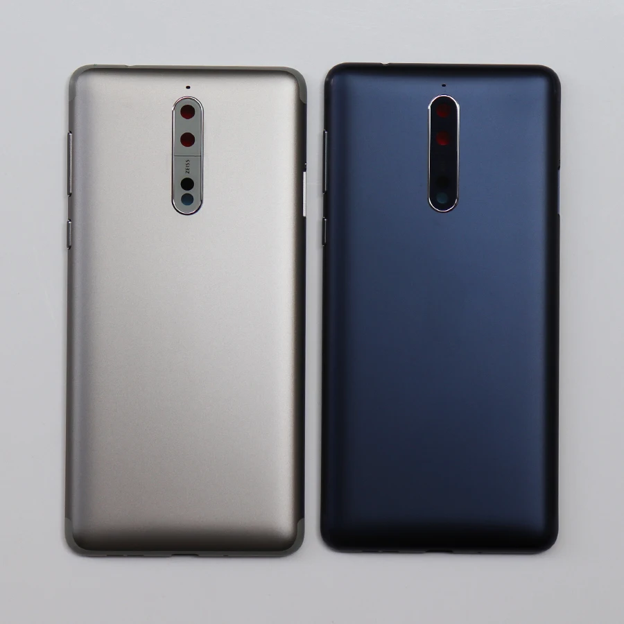 Оригинальный алюминиевый корпус для Nokia 8 задняя крышка батарейного отсека