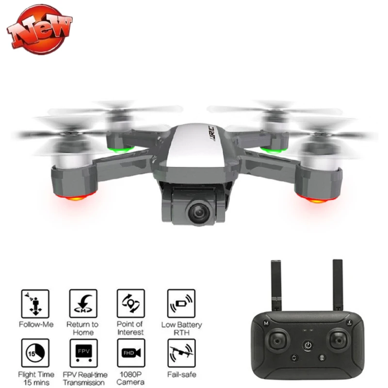 

GPS Follow Me RC Drone 1080P 5G WiFi FPV With 2-Axis Gimbal Optical Flow Positioning Low Power RTH Altitude Hold RC Quadcopter
