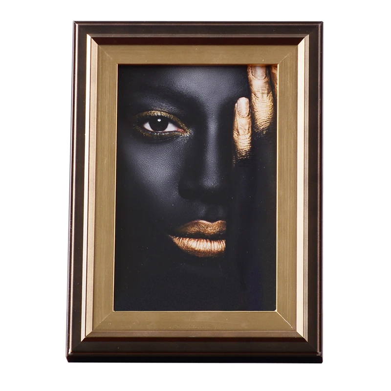 

Modern American Style Picture Frames Vintage Rectangle Classic Picture Photo Frame Quadros Decorativos Home Decor BD50FE