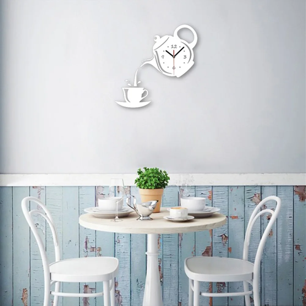 SOLEDI DIY 3D настенные часы зеркальные акриловые тихие окна бесшумные Креативный