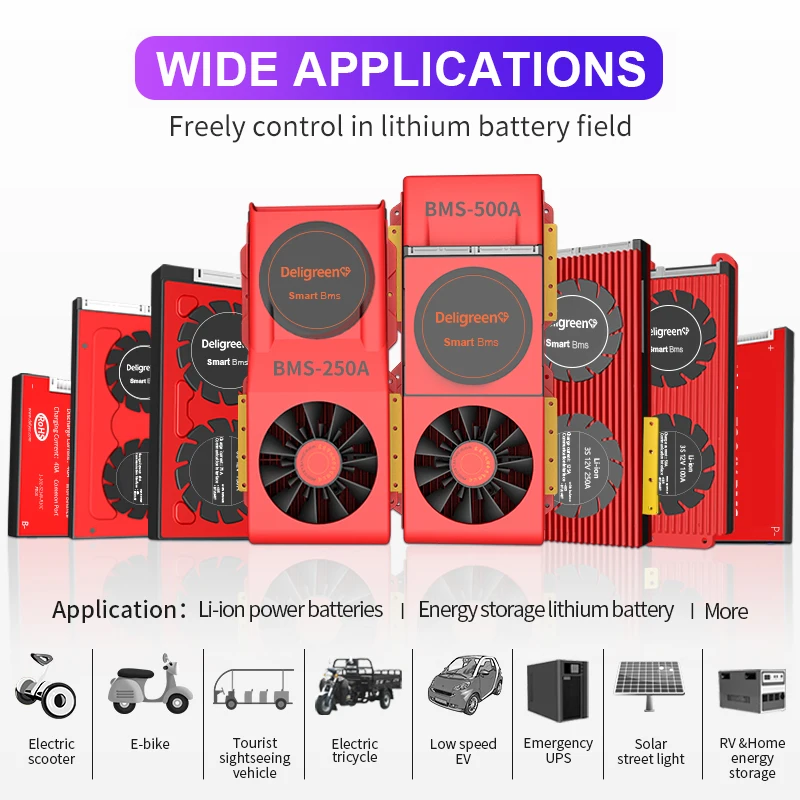 Высокоточный Смарт BMS 8S 24 В 3 2 а Bluetooth App rs485 с ПК для в Номинальный Lifepo4 NTC|Аксессуары