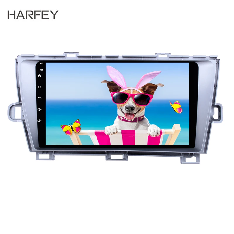 Harfey 9 &quotHD тачскрин радио Android 10 0 для Toyota Prius 2009 2013 левосторонний драйвер gps Bluetooth