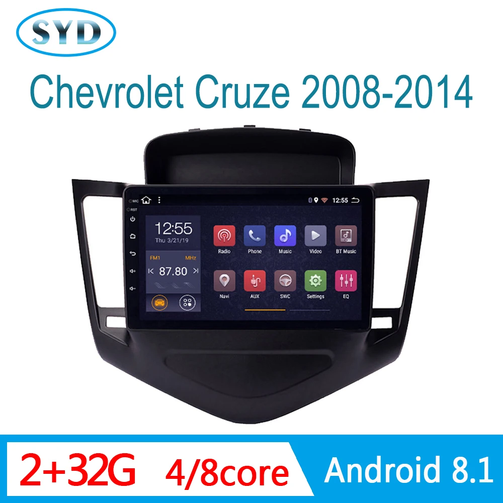 Автомобильная магнитола RAM 2G для Chevrolet Cruze 2008 2014 Мультимедийная система с GPS