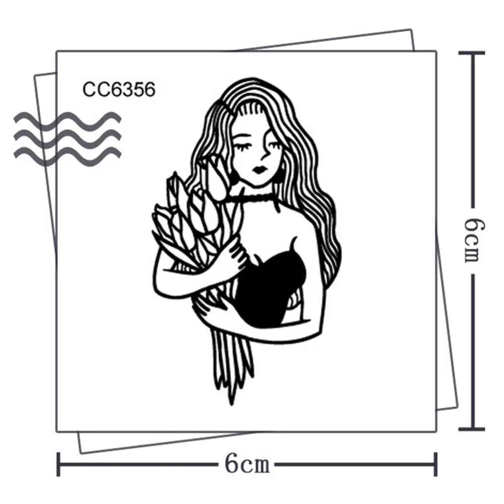 3 шт. сексуальный костюм полицейского Для женщин Old School Стиль тату мрачно для