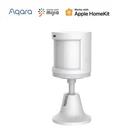 Датчик обнаружения Aqara, беспроводная система безопасности ZigBee для домашней сигнализации, датчик движения, приложение Mi Home, Apple Homekit