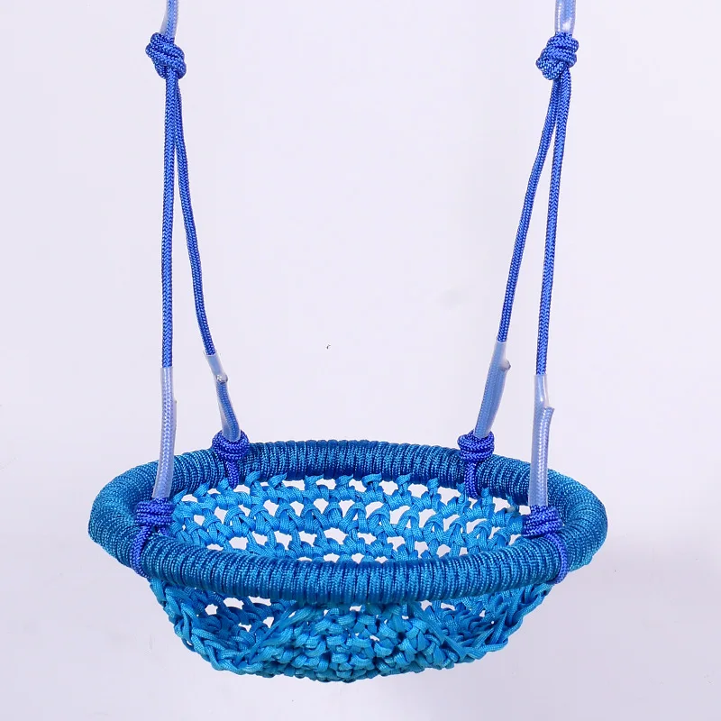 

Children's round nest swing Outdoor Park Playground household Baby swing chair patio furniture