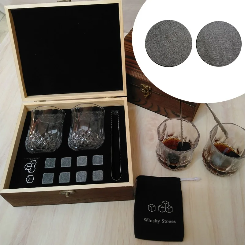 

14 шт./компл. набор камней для виски, блок для быстрого замораживания льда, холодильник для виски, мраморный блок для льда