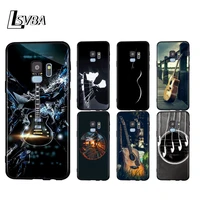 silicone cover play guitar musical for samsung galaxy a9 a8 a7 a6 a6s a8s plus a5 a3 star 2018 2017 2016 phone case