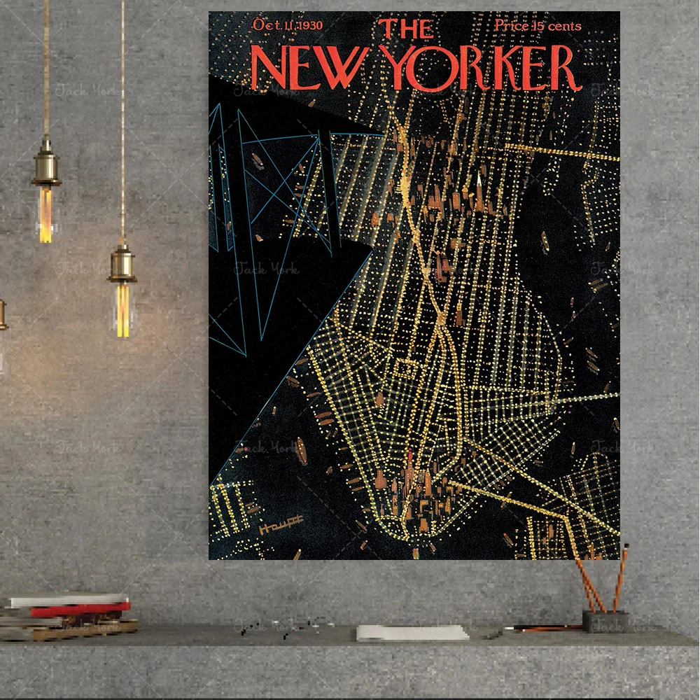 

new yorker magazine, new yorker cover, new yorker poster, new yorker print, wall decor, home decor