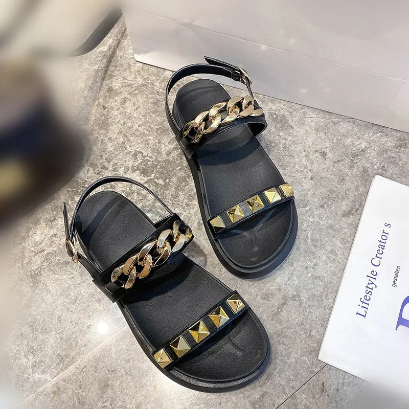 

2021 Sandals Clogs Wedge Muffins shoe Med Comfort Shoes for Women Anti-Skid Clear Heels Buckle Strap Suit Female Beige New Outsi