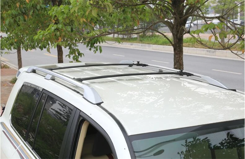 Рейки для TOYOTA LAND CRUISER LC200 2008-2021 поперечные и кровельные рейки из алюминиевого