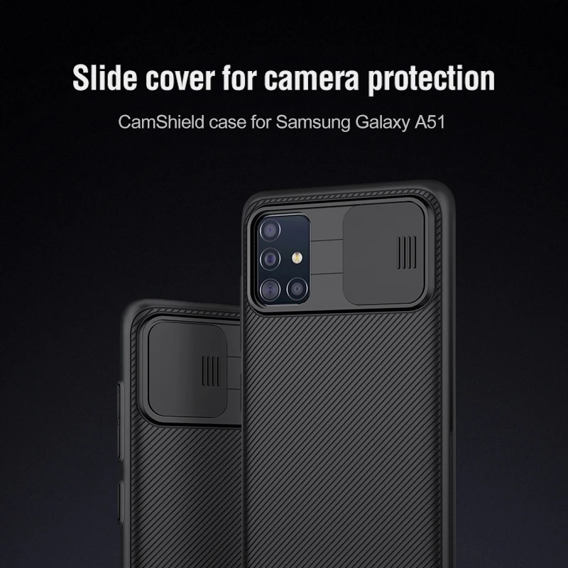 Чехол NILLKIN CamShield для Samsung A51 Классическая накладка на заднюю панель камеры Galaxy |