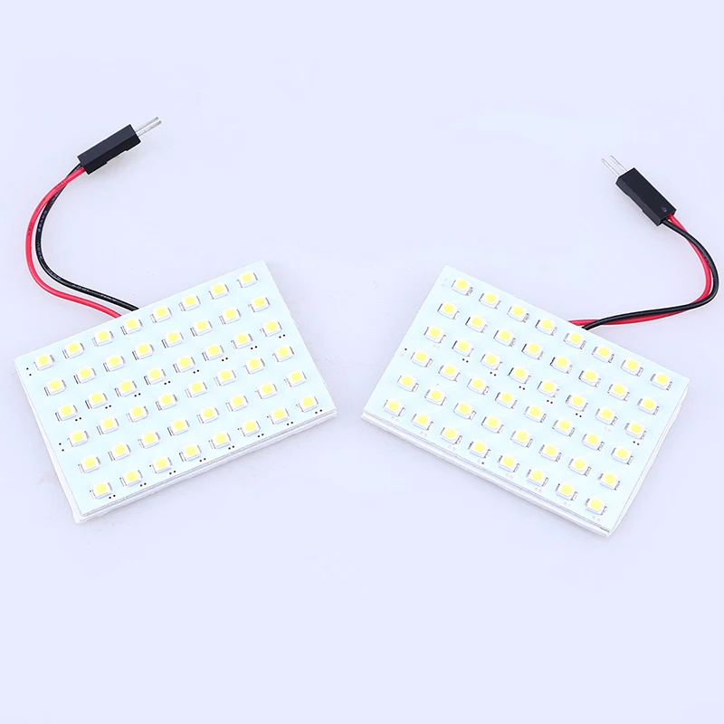 Posbay 2 шт. панель 48SMD белый микро куполообразный индекс Универсальный