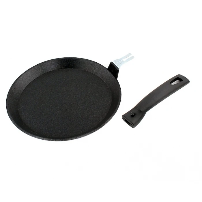 Сковорода блинная 220мм с антипригарным покрытием без ручки Кукмор|Сковороды| |