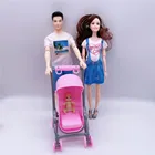 2020, 11,5 дюйма, парная развивающая коляска для всей семьи, аксессуары для кукол, куклы для папы, детская коляска, игровой домик, игрушки