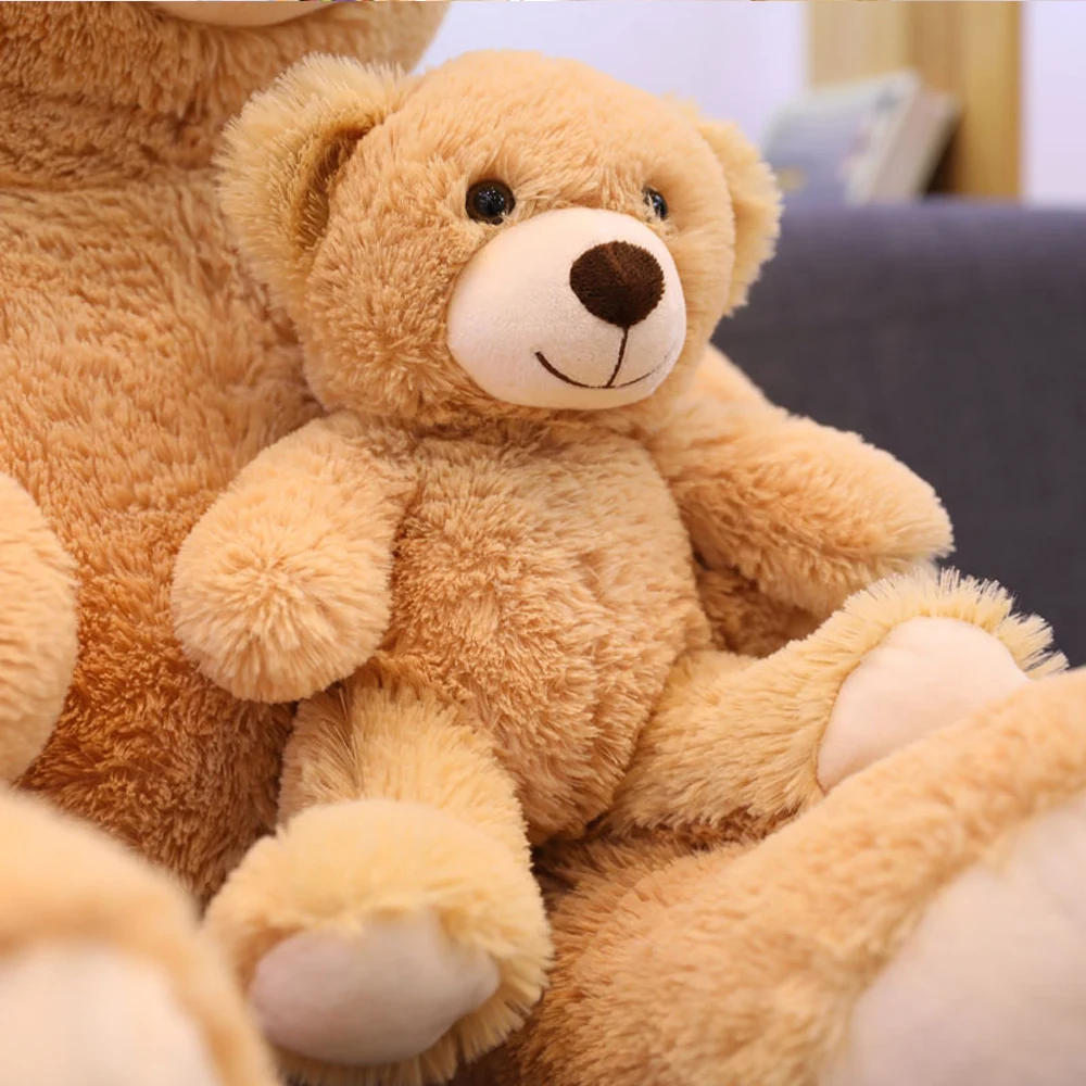 100 см Пушистый Плюшевый мягкий большой плюшевый мишка игрушка для мамы
