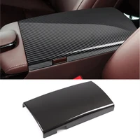 for 2008 2012 mercedes benz s class w221 abs carbon fiber car armrest box protective cover sticker car interior accessories