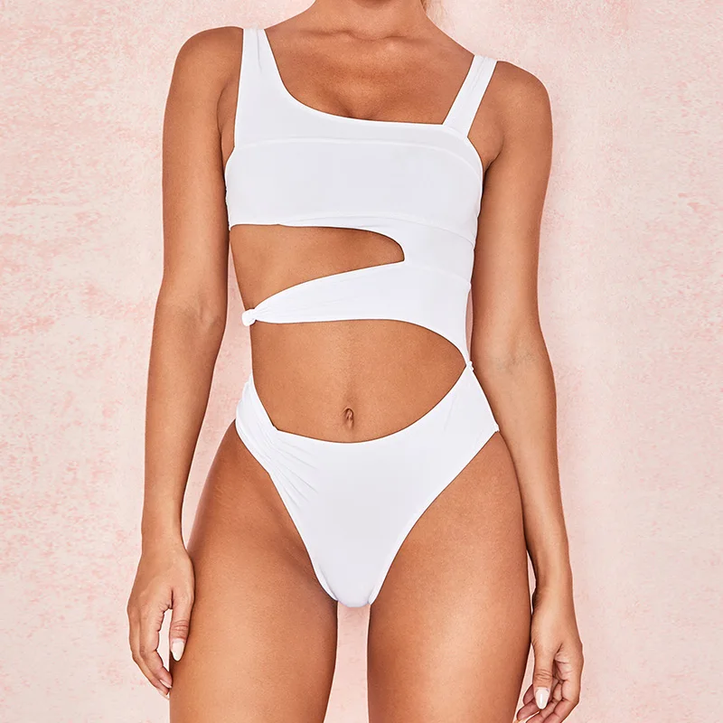 

Новый сексуальный черный цельный купальник, женский купальник с вырезами, монокини с пуш-ап, купальные костюмы, пляжная одежда, купальный ко...