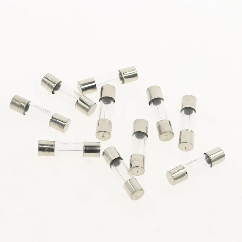 10pcs Fast-blow Glass Fuses Assorted Kit 5*20mm 250V 0.1A 0.2A 0.5A 1A 2A 3A 4A 5A 6A 8A 10A 15A 20A 25A 30A AMP Tube | Обустройство