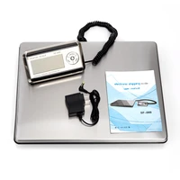 sf 889 200kg 50g high quality lcd digital postal scale electronic platform scale silver black with adapterus stock