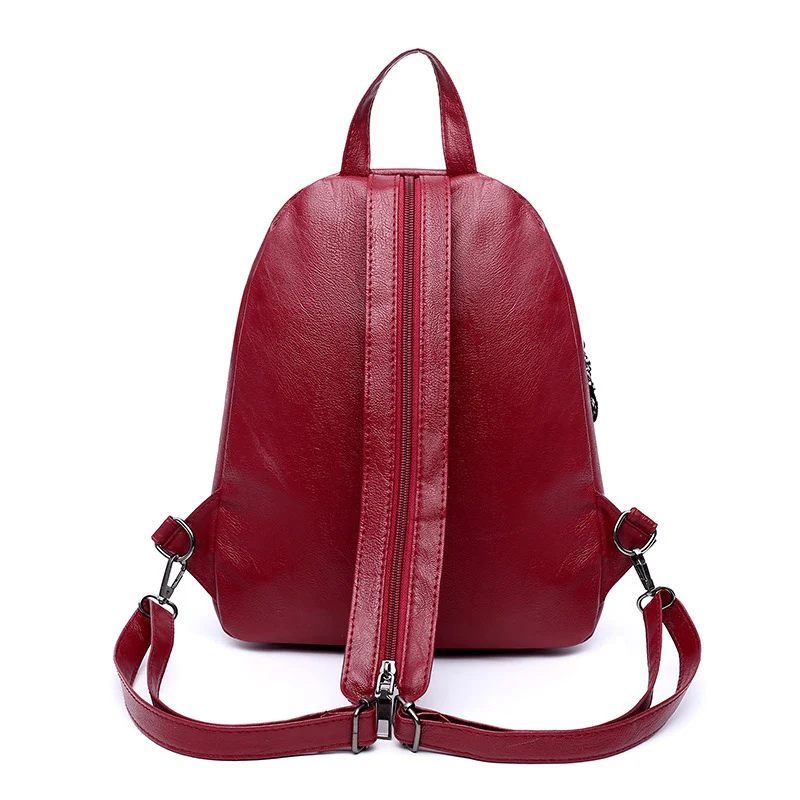 

Женский рюкзак из ПУ кожи, в стиле ретро