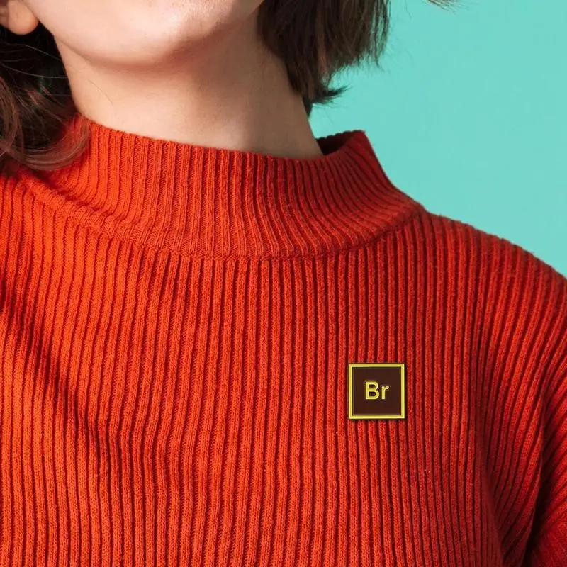 Креативная Мужская брошь на булавке для фотошопа дизайн лацкан мужчин