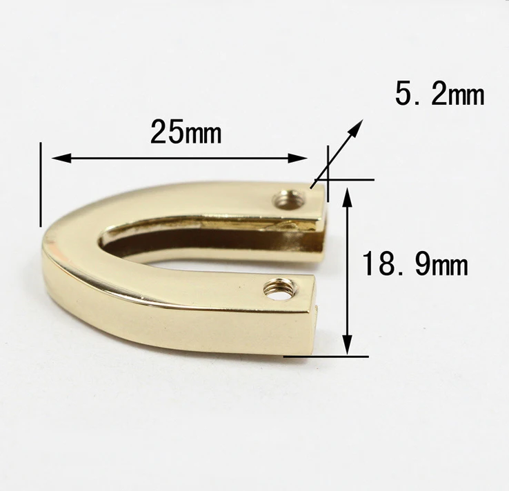 20 шт внутренний 15 мм 3/8 &quotконец сумки Зажимы в винтах швейные модные ремни