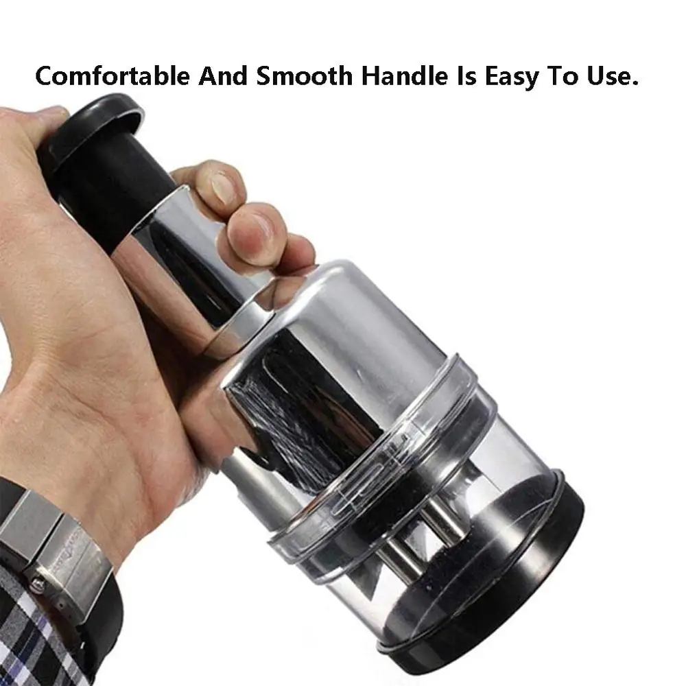 Измельчитель для еды измельчитель овощей и слайсер ручной мини лука чеснока с