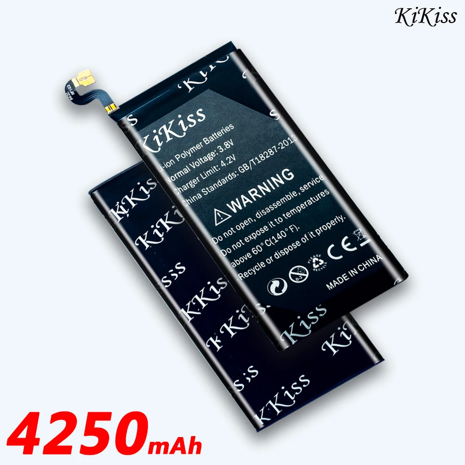 Бесплатный инструмент, аккумулятор KiKiss для samsung Galaxy S7/S7 Edge, аккумулятор для мобильного телефона SM G930 G930F G935 G935FD EB-BG930ABE/EB-BG935ABE
