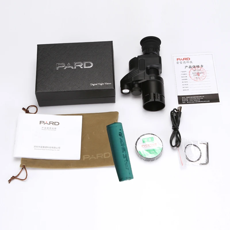 PARD NV007 5 Вт ИК инфракрасный цифровой телескоп ночного видения Wifi APP 1080P HD NV прицел