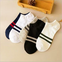 10 pairs of womens socks thin breathable comfortable cute bear striped solid color mens socks kawaii calcetines de la mujer