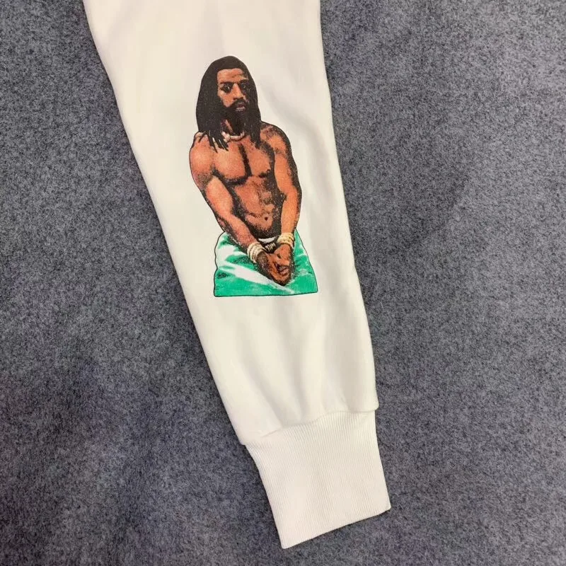 

2021FW Kanye West Jesus Is King Limited Edition Sunday Service Sweatshirts Kanye West Jesus is King Pullover Sweatshirts