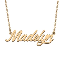madelyn custom name necklace customized pendant choker personalized jewelry gift for women girls friend christmas present