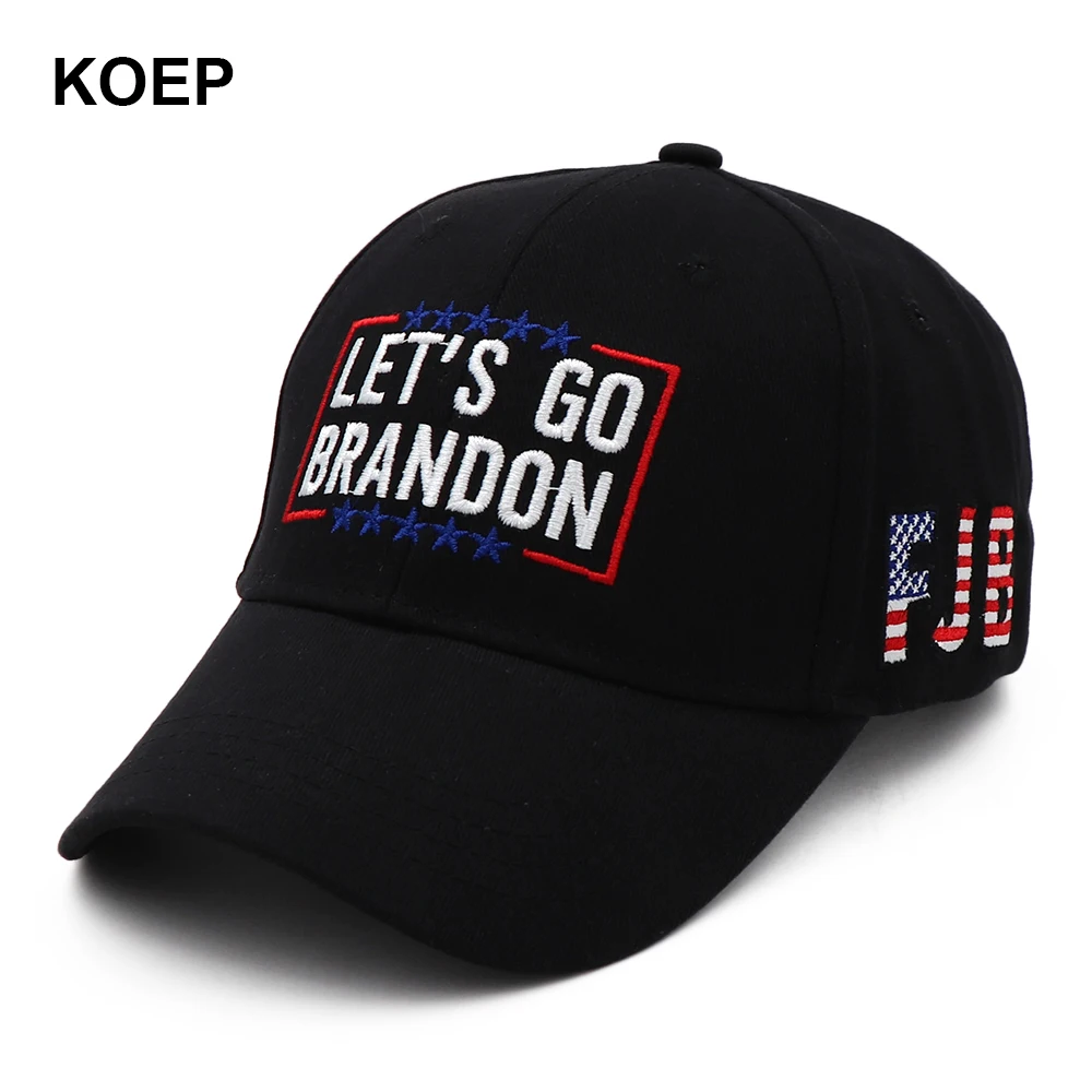 

New Donald Trump 2024 Cap FJB Baseball Caps LET'S GO BRANDON Snapback President Hat Embroidery Wholesale Drop Shipping Hats