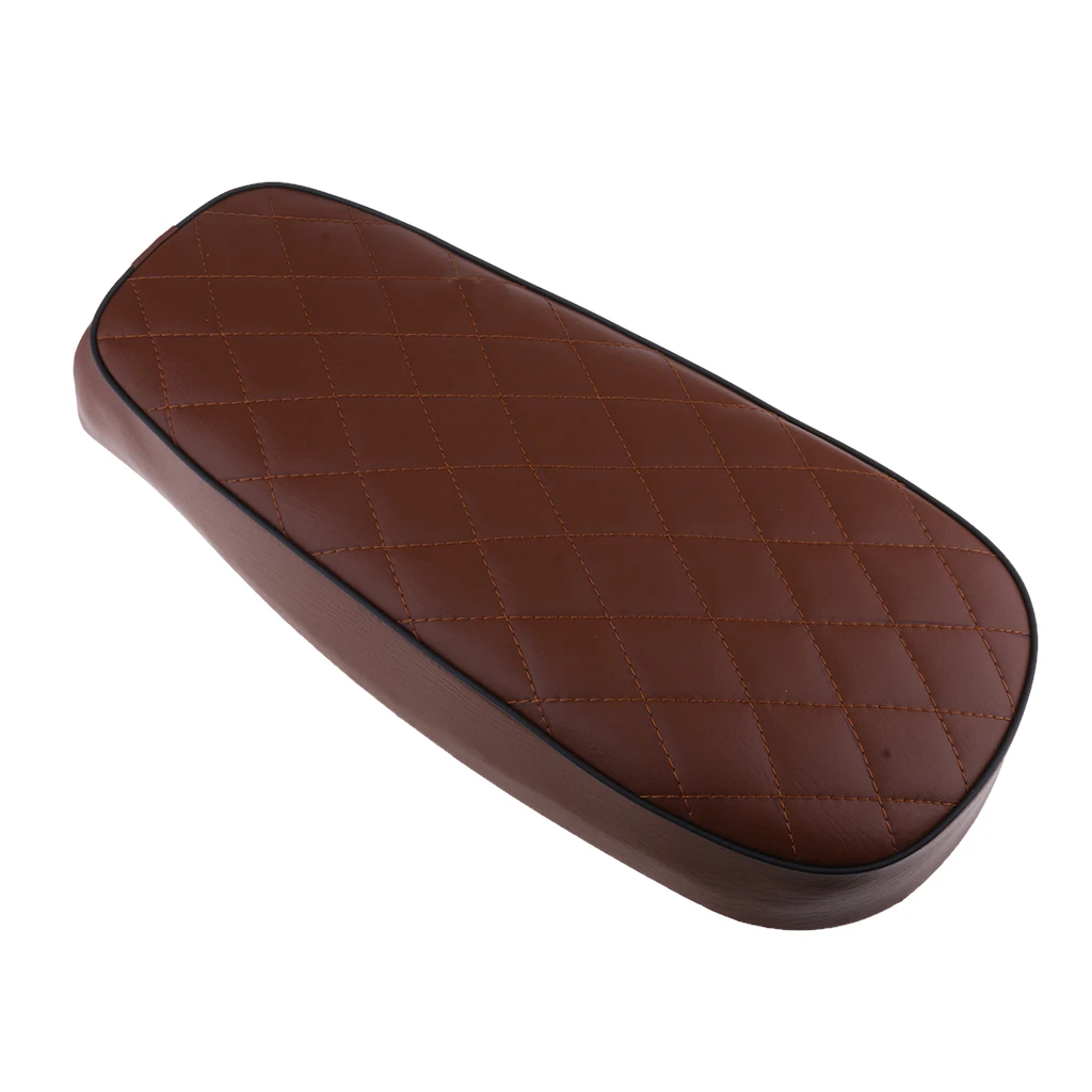 

Светильник-коричневое седло для Кафе Racer Rhombus Vintage Seat подушка для Honda CG125