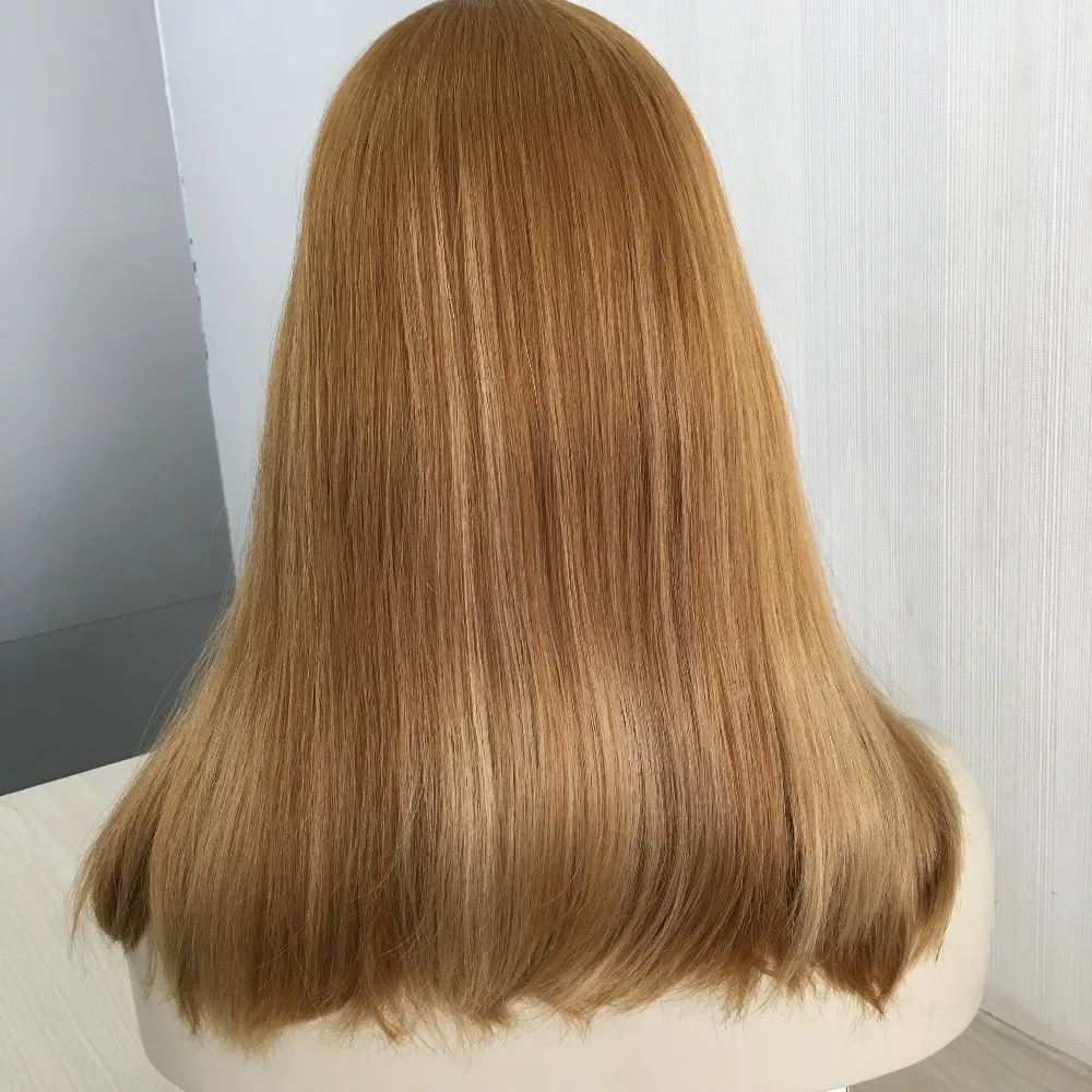 Stock,SALES PROMOTION Ship in 7 days jewish wig+ SKIN TOP free shipping best seller