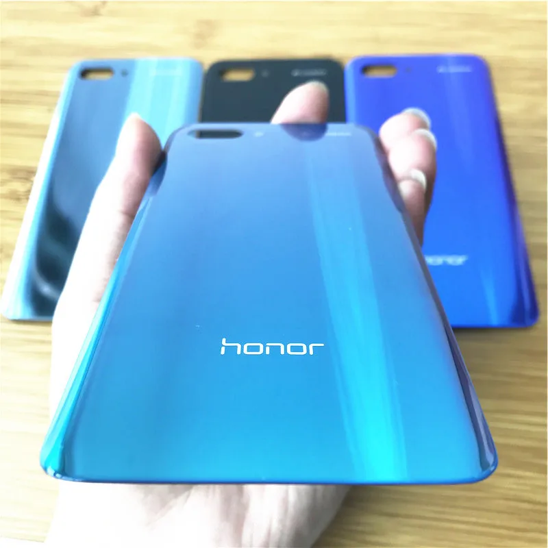Чехол для аккумулятора Huawei Honor 10 Задняя стеклянная крышка корпус задней двери HUAWEI