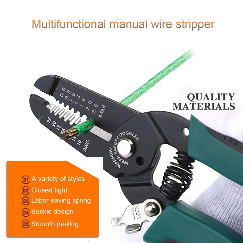 Плоскогубцы для зачистки проводов многофункциональные инструменты Ремонтный