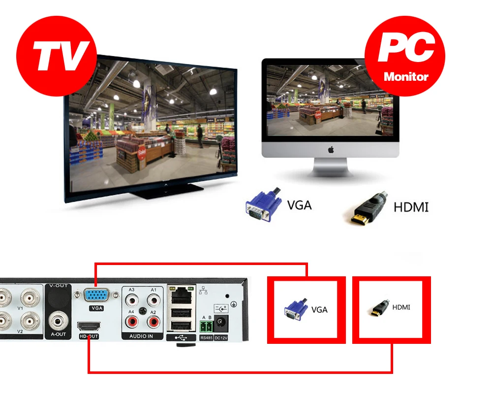 5MP CCTV система 16CH DVR комплект 16 шт. 4MP камера для ночной съемки Металл водонепроницаемый открытый Крытый HD CCTV камера Система дистанционного просмотра