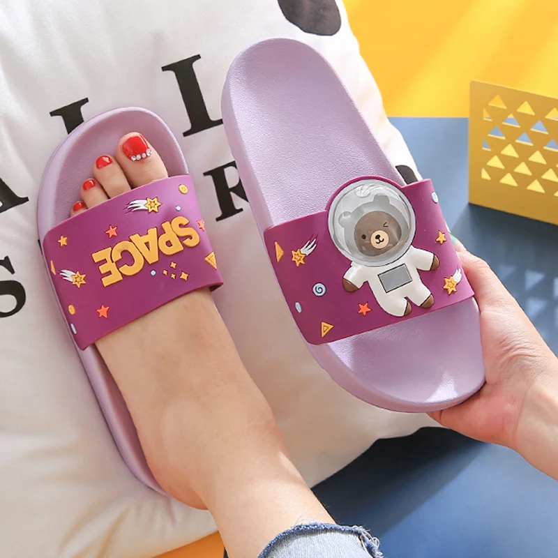 Женские домашние Тапочки для ванной милые женские Вьетнамки мягкие Нескользящие