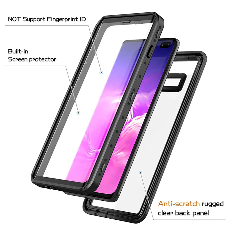 Водонепроницаемый чехол S10 для Samsung Galaxy Plus 5G защита экрана Защита от воды