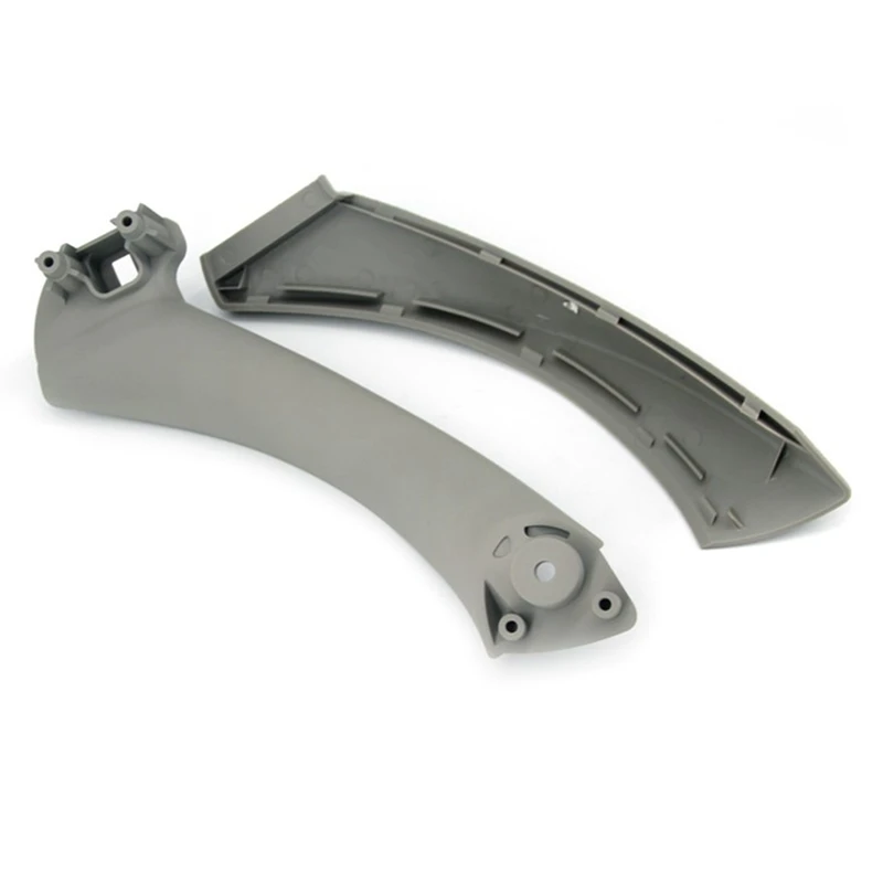 Автомобильная серая внутренняя дверная ручка панель Натяжная Замена для BMW 3