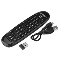 c120 multi language 2 4g air mouse wireless keyboard motion sense ir learning remote control usb receiver for smart tv box