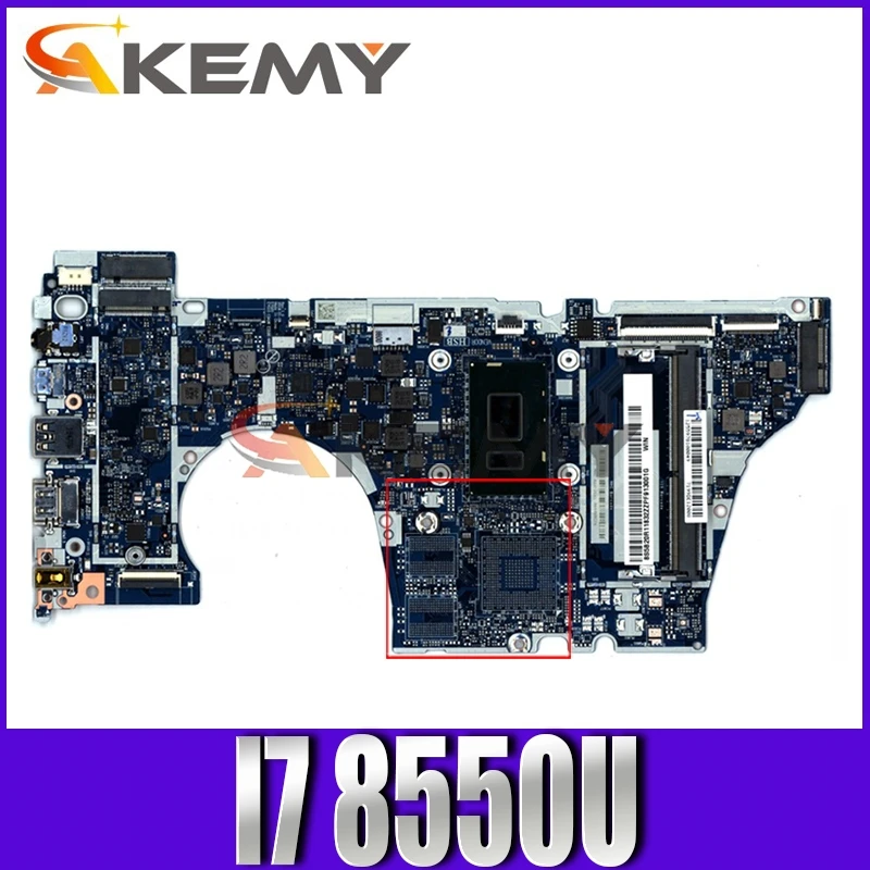

Akemy для Lenovo Ideapad Йога 530-14IKB ноутбук материнская плата NM-B601 процессор I7 8550U DDR4 протестированная 100% работа