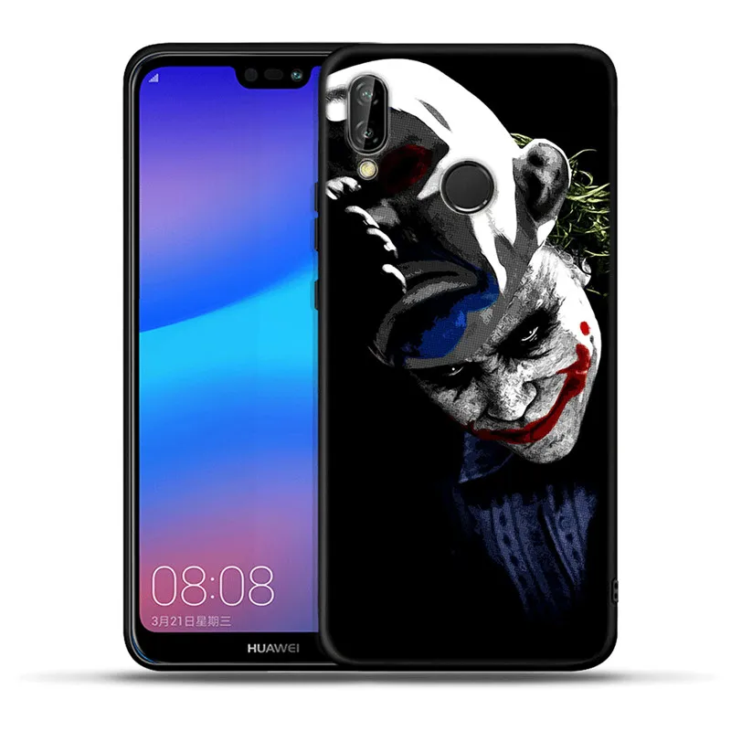 Герои Marvel Человек-паук Железный человек для huawei mate 20 10 P30 P20 P10 P9 P8 Lite Pro P Smart Мягкий силиконовый чехол Etui