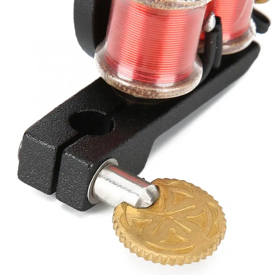 Пространства Алюминий Индукционная тату машинка устройство для татуажа тела