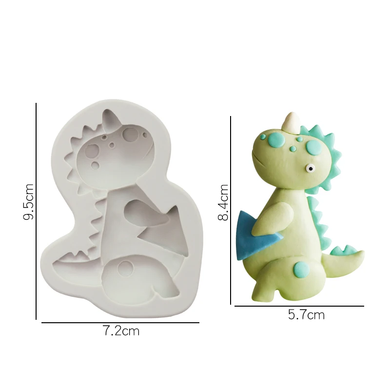 Силиконовые формы для торта в виде динозавра 8 форм | Дом и сад