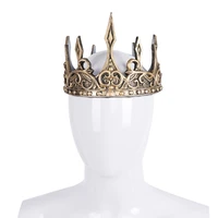 roleparty ancient headdress larp viking corona hombre medieval men royal king tiaras crown hair accessories